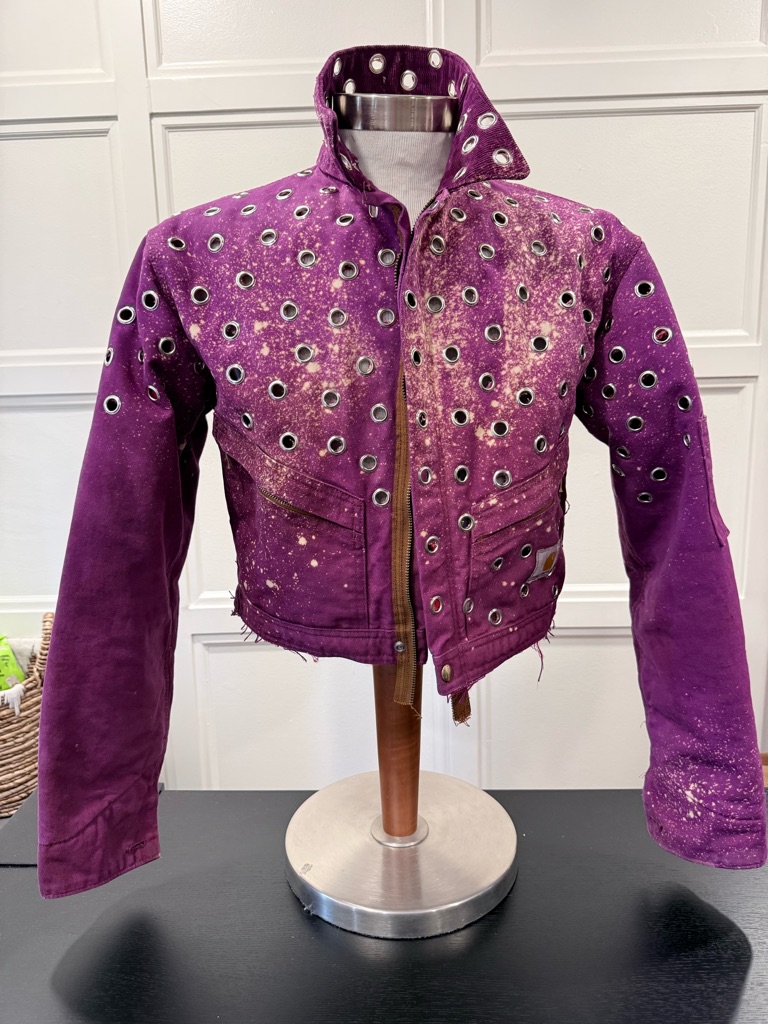 Vintage Carhartt Purple Cropped Jacket